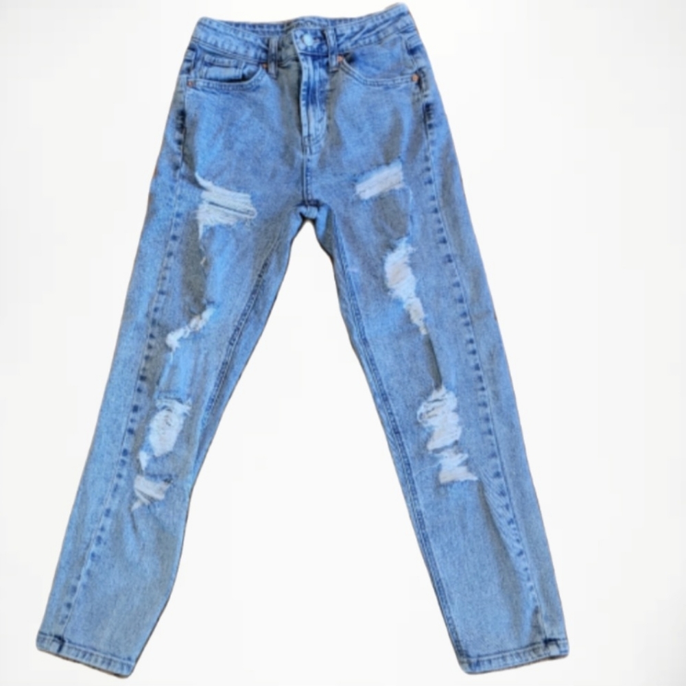 wild fable size 00 light wash ripped jeans